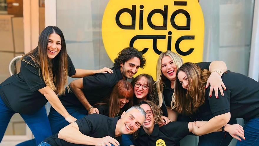 Parte del equipo multidisciplinar de Didàctic Esport.