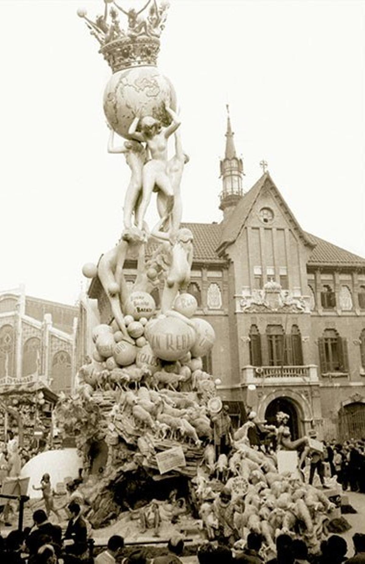 ... rematando la trilogía de triunfos en el Mercado Central 1963.