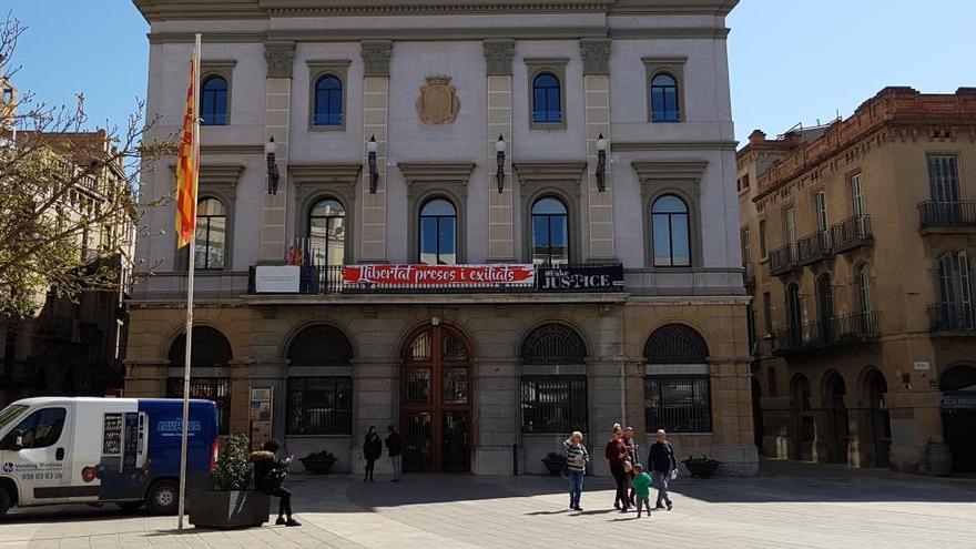 Façana de l&#039;Ajuntament d&#039;Igualada |