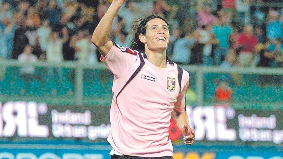 Cavani en el Palermo