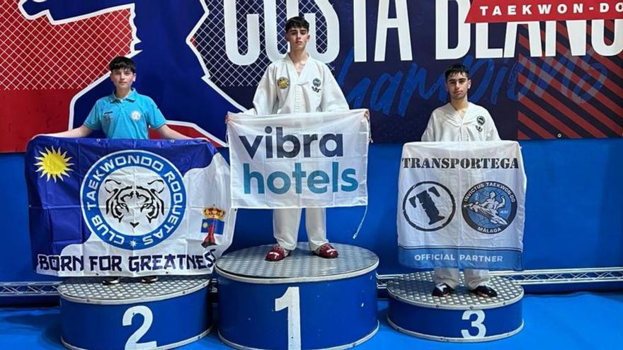 Javier Linero afina de cara a la Copa del Mundo con un oro en el torneo Costa Blanca de taekwondo
