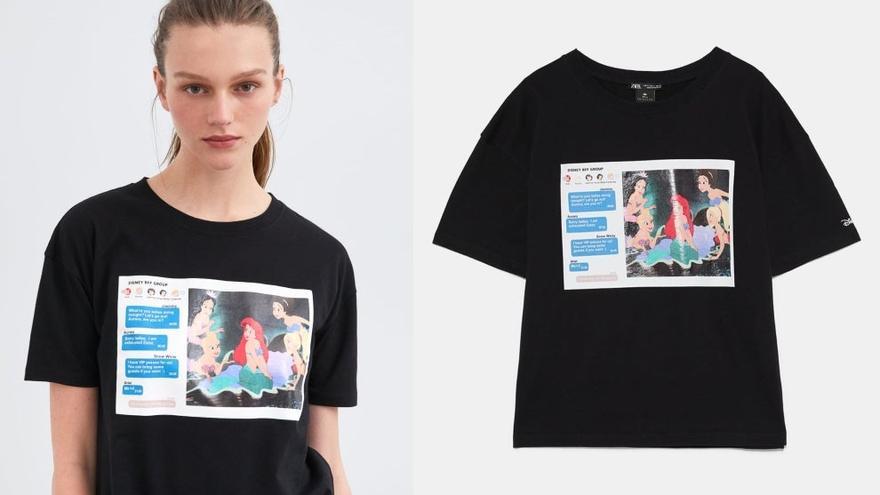 Camiseta sirenita zara sale