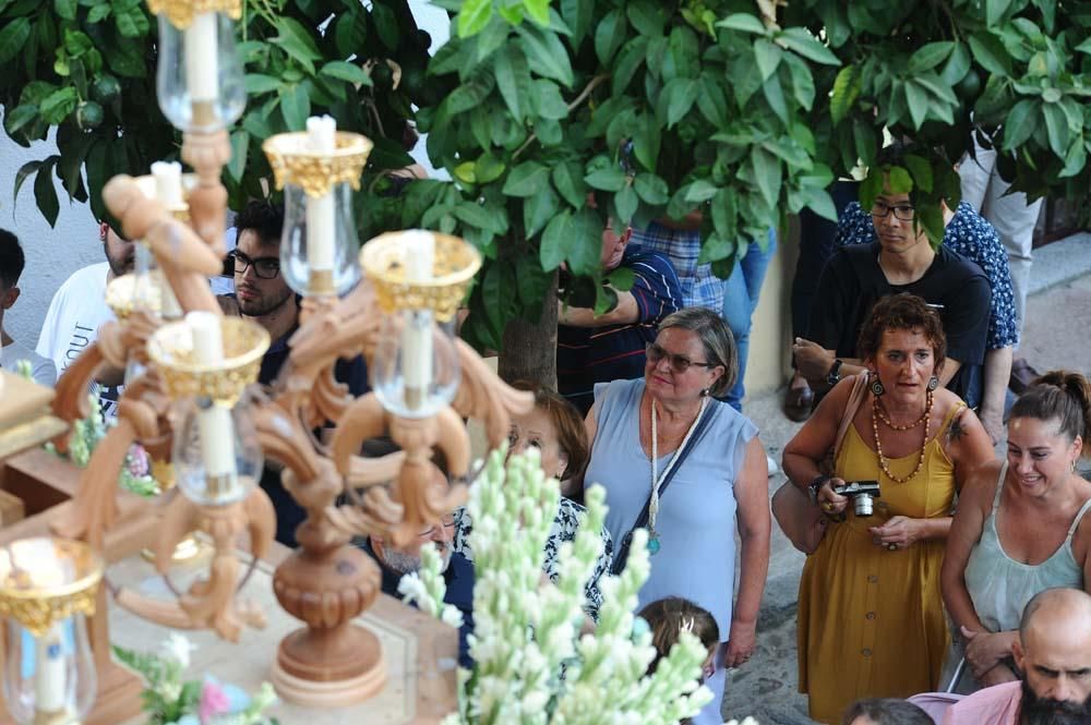 La Virgen de Acá vuelve a las calles del Alcázar Viejo