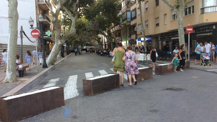 Dénia protege de ataques yihadistas la calle Marqués de Campo