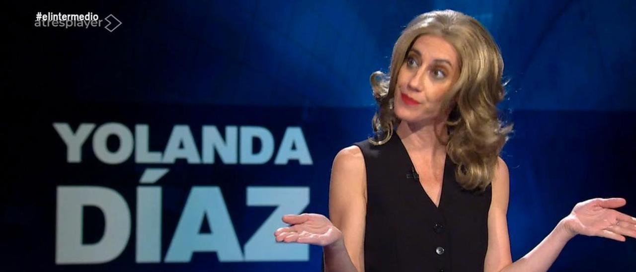 La Yolanda Díaz de &#039;El intermedio&#039;.