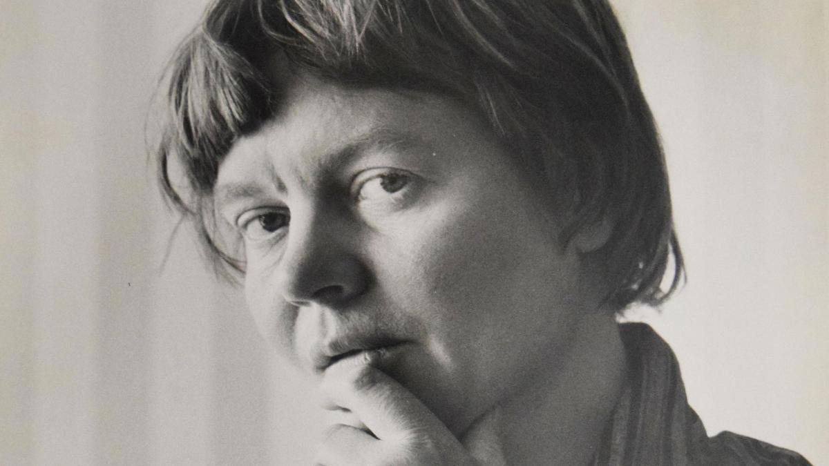 La escritora Iris Murdoch.
