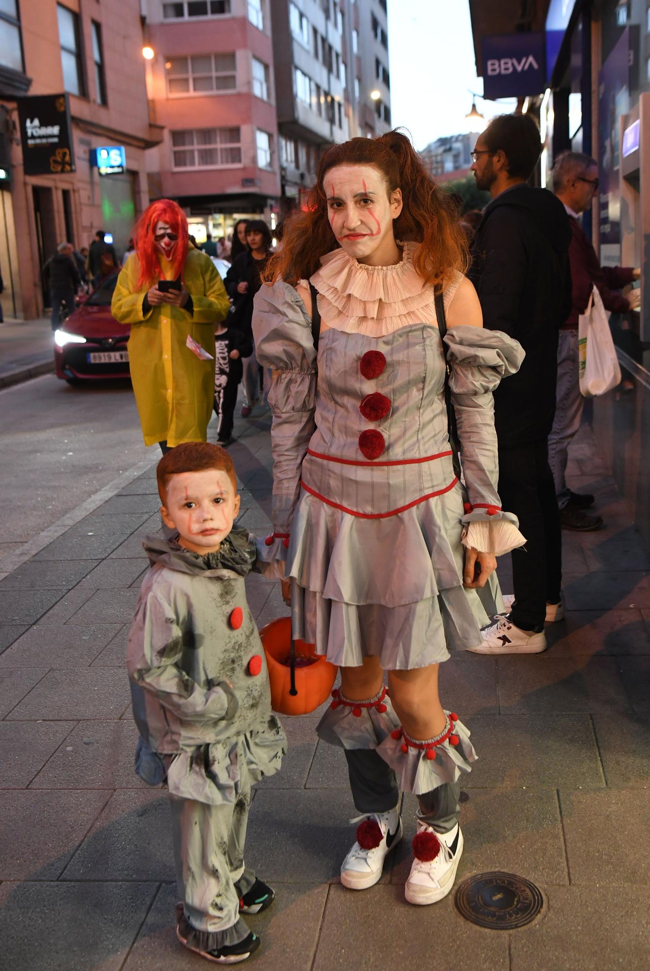 'Truco o trato' en la calle de la Torre