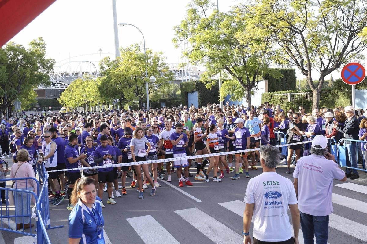 Alicante celebra la 10ª edición de la Carrera contra el Cáncer de Páncreas
