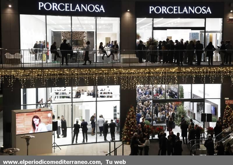 Fiesta de inauguración de la nueva tienda de Porcelanosa en Castellón