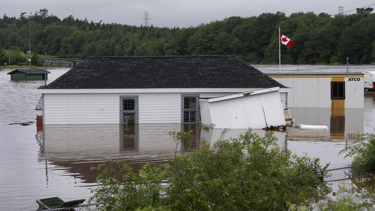 Inundaciones en Halifax, Nueva Escocia (Canadá).