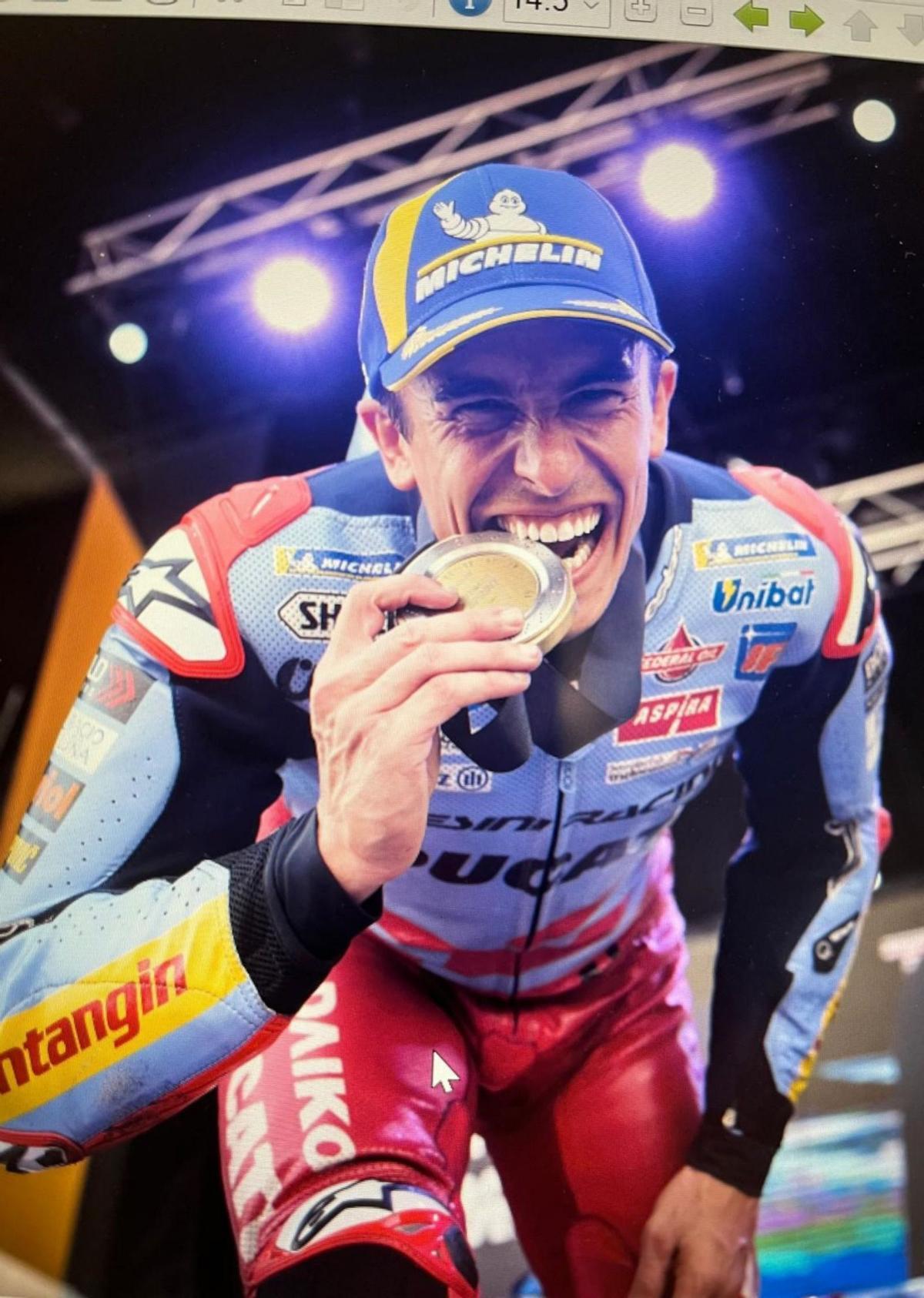 Márquez torna  a acostar-se al cel 1.042 dies després