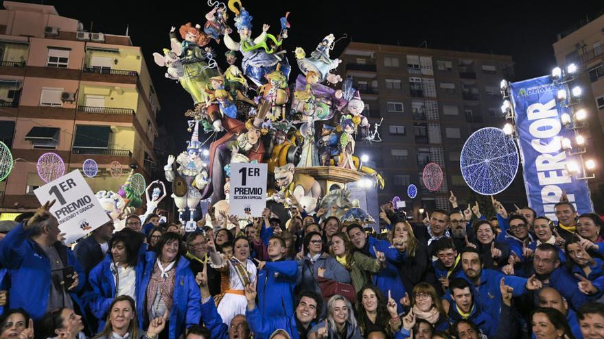 L&#039;Antiga de Campanar fue la falla ganadora de la sección Especial el año pasado.