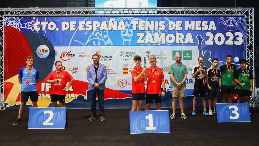 Tenis de Mesa en Zamora | El CTT Olot, campeón de España para Personas con Discapacidad Intelectual por equipos