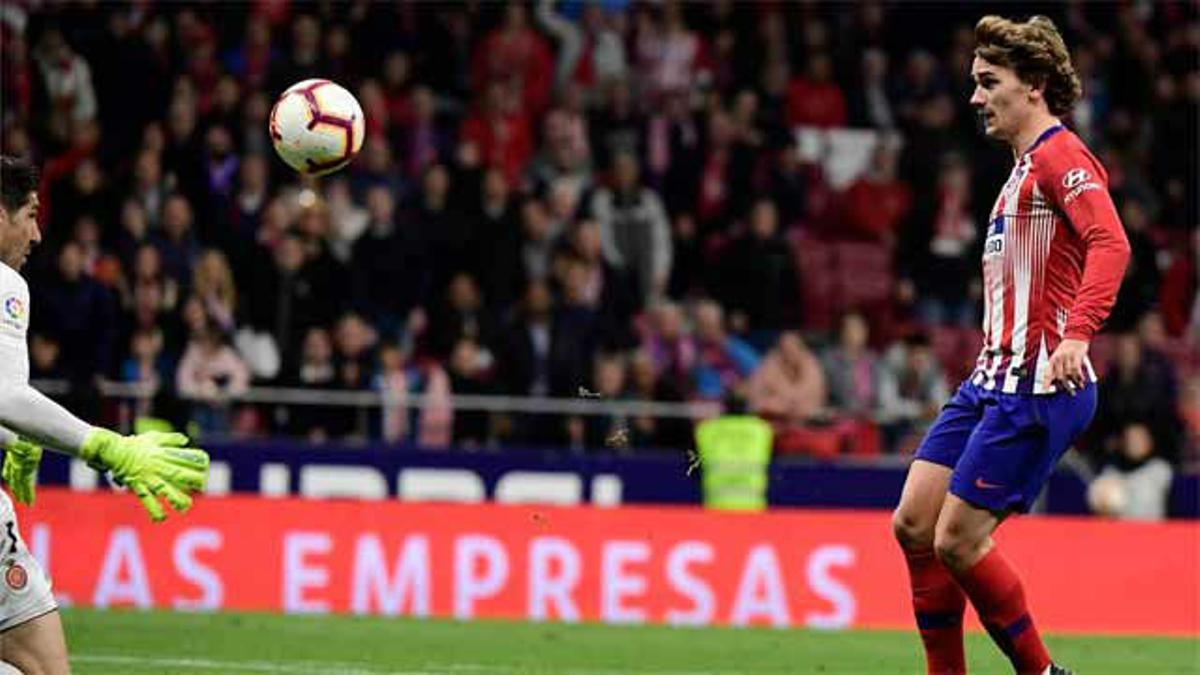 Griezmann sentenció al Girona con una picada perfecta sobre Iraizoz