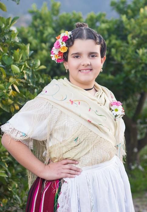 Candidatas a Reina de la Huerta Infantil