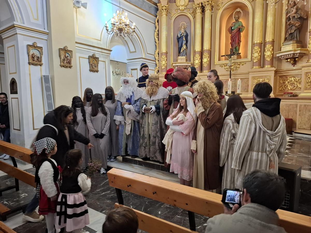 Así ha sido la cabalgata de Real, el único que pueblo de la Ribera que tiene la tradición de celebrarla el día 6