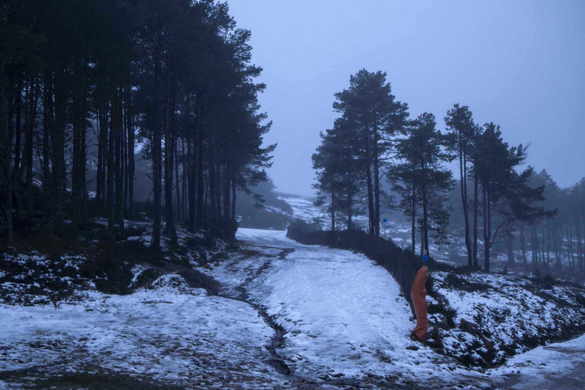 Nieve en Manzaneda.