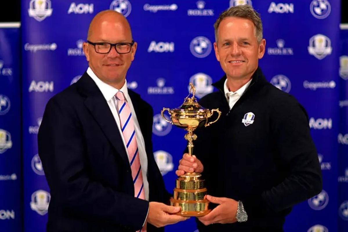 Guy Kinnings, director ejecutivo del European Tour, confía de nuevo Luke Donald para llevar a Europa a la victoria en Irlanda