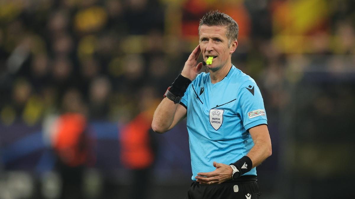 Liga de Campeones |  Daniel Orsato peleó en la final PSG-Dortmund