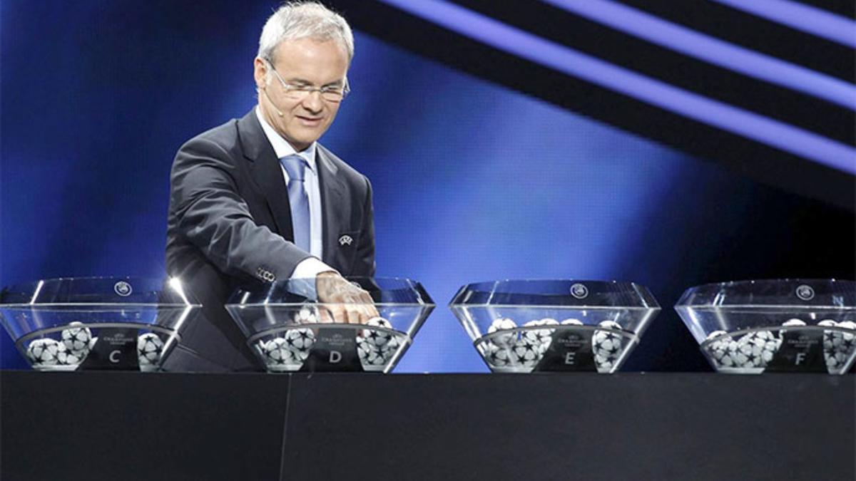 Sorteo de grupos de la Champions League