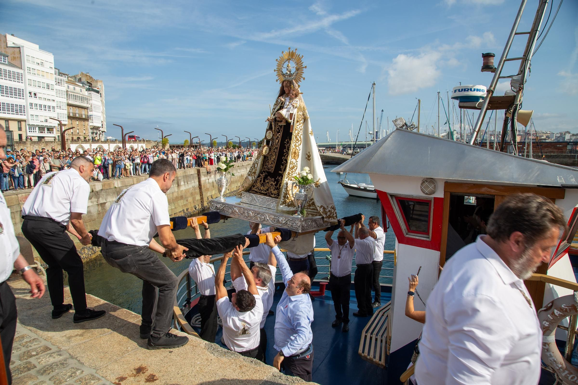 Procesión del Carmen en A Coruña