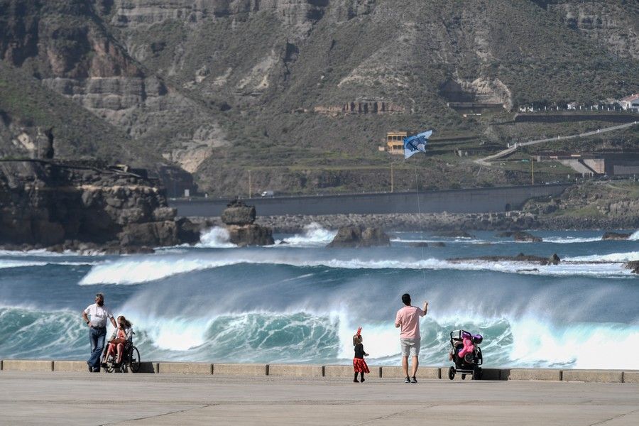 Oleaje en Gran Canaria (15/02/2021)