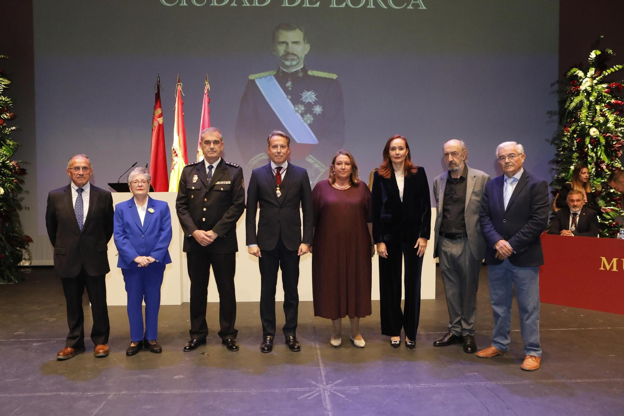 La entrega de Honores y Distinciones de Lorca, en imágenes