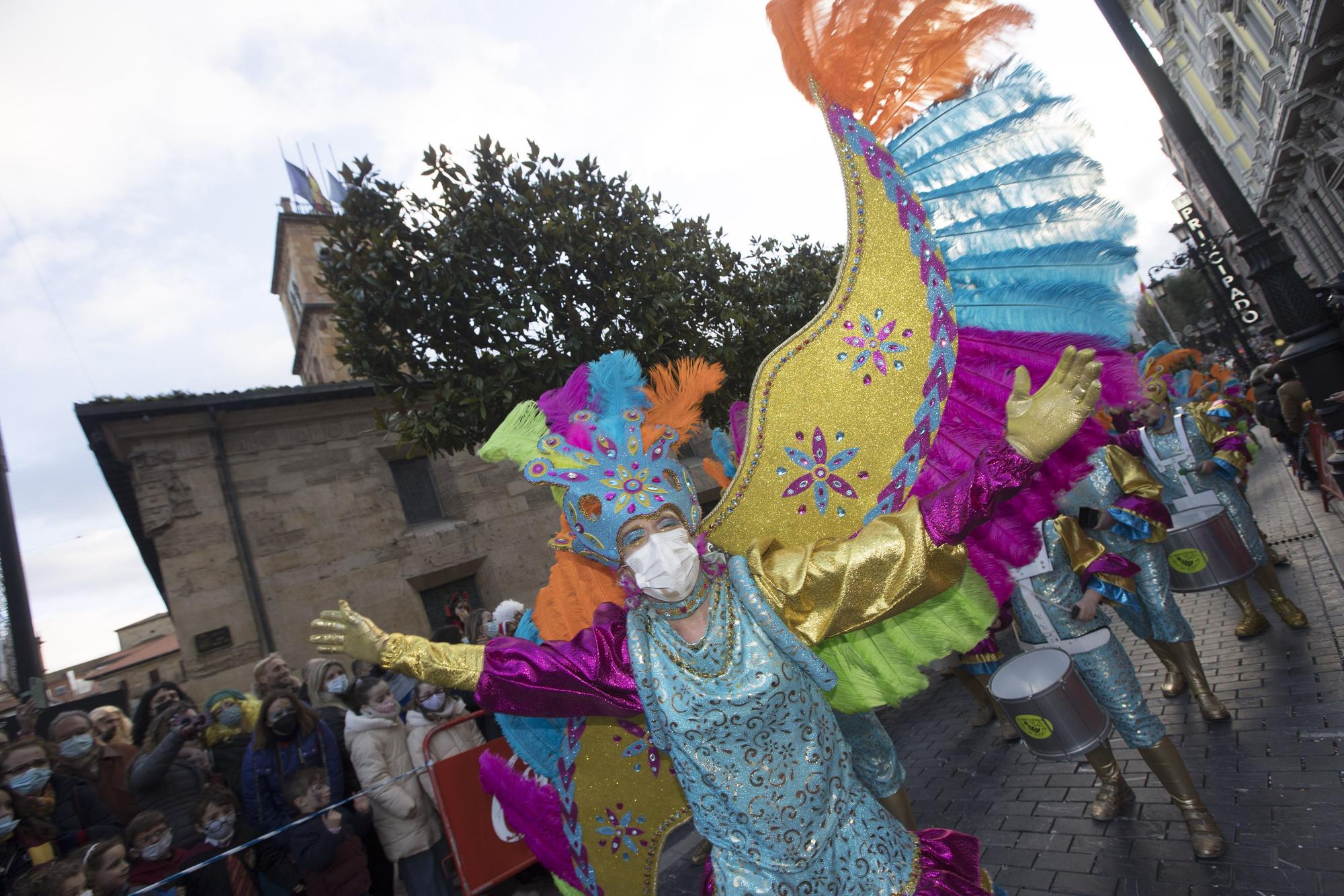 Galería de fotos: Así fue el gran desfile del carnaval en Oviedo