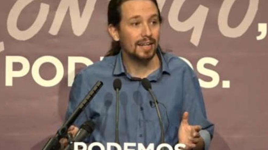 Pablo Iglesias: «Si el PSOE no entén la diversitat està lliurant el govern al PP»