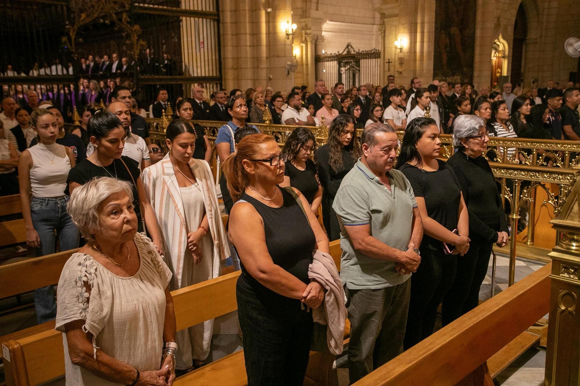 Funeral la Catedral de Murcia por las trece víctimas del incendio en las discotecas Atalayas