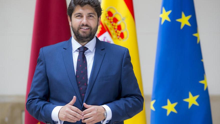 Fernando López Miras, presidente de la Comunidad Autónoma de la Región de Murcia