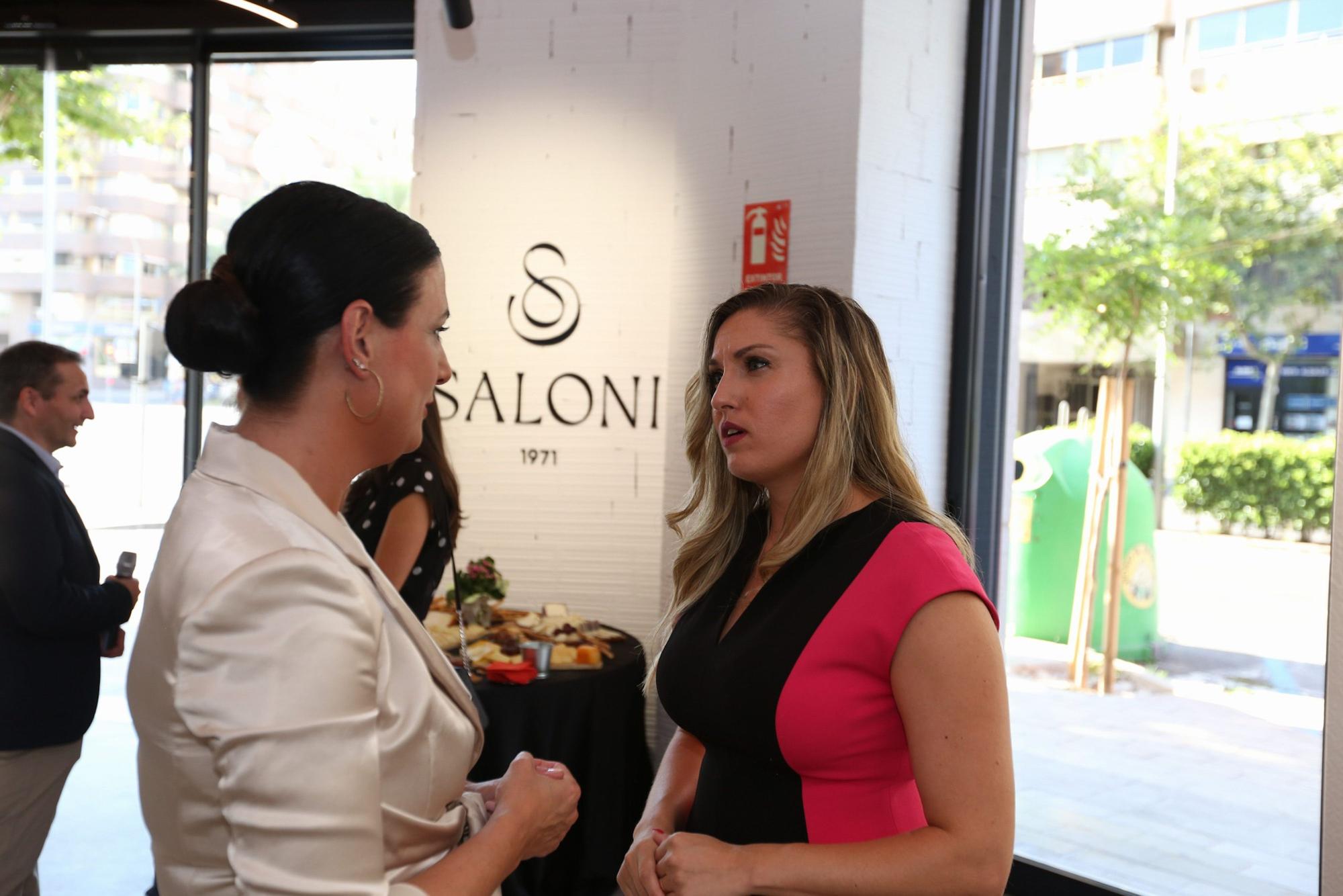 Inauguración de Saloni en Alicante