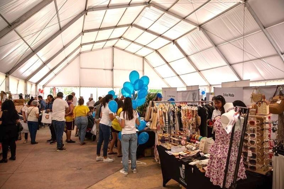 Celebración de la Feria de Comercio de Paterna el año pasado.