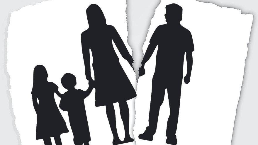 Separaciones de parejas con hijos