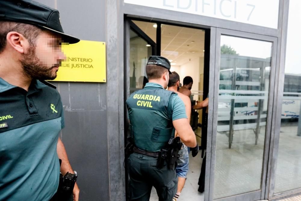 Varios de los detenidos en la fiesta ilegal de Ibiza pasan a disposición judicial