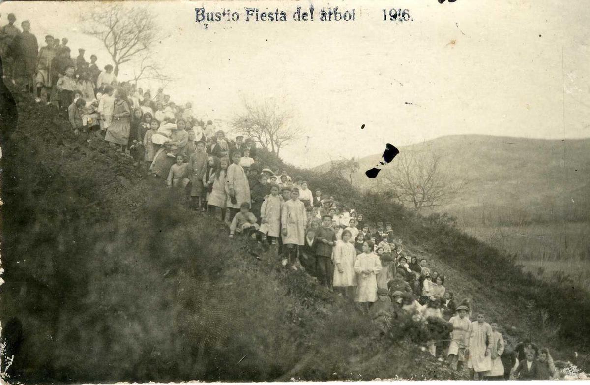 Fiesta del Árbol, 1916.