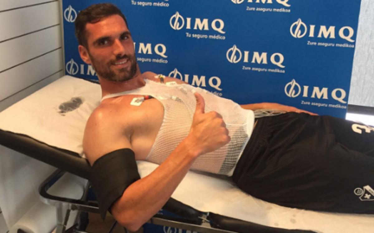 Arbilla ya ha pasado la revisión médica con su nuevo equipo