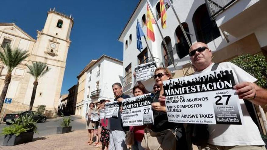 Vecinos de La Nucía acusan de «boicot» al PP