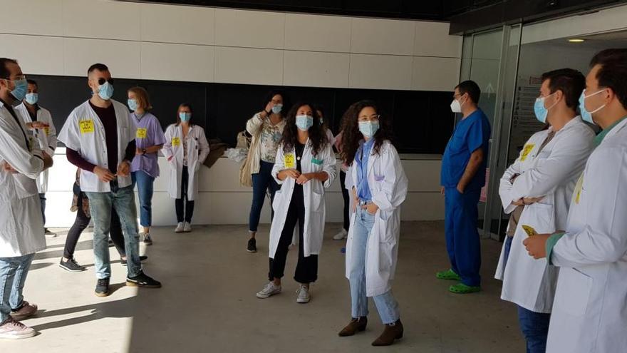 Mayor seguimiento del esperado en la huelga de médicos en Ibiza