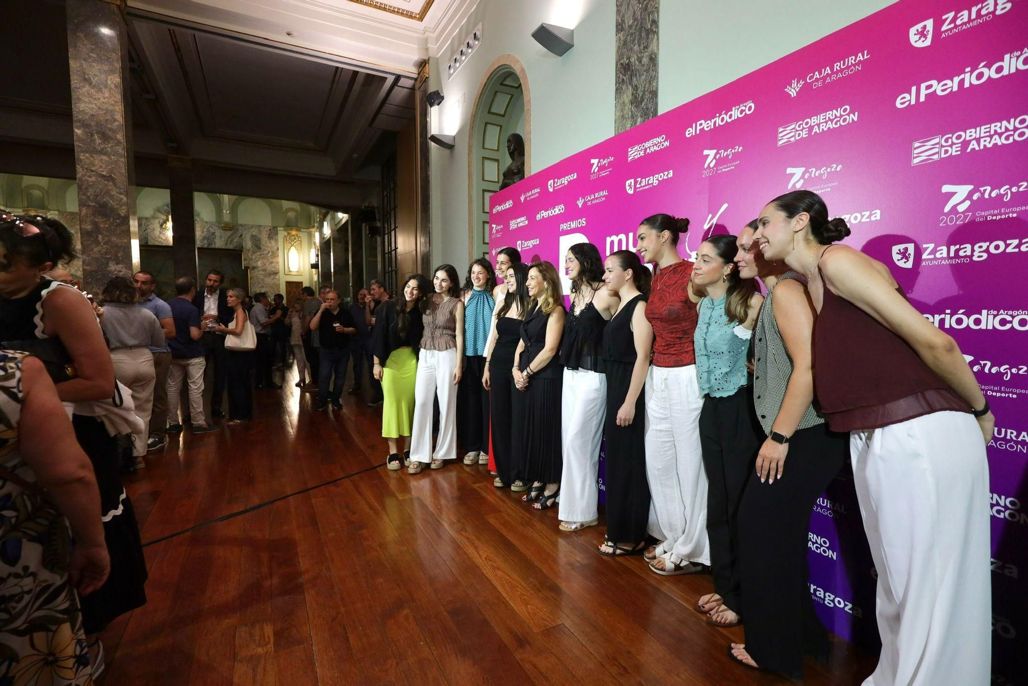 En imágenes | Gala de entrega de los Premios Mujer y Deporte en Zaragoza