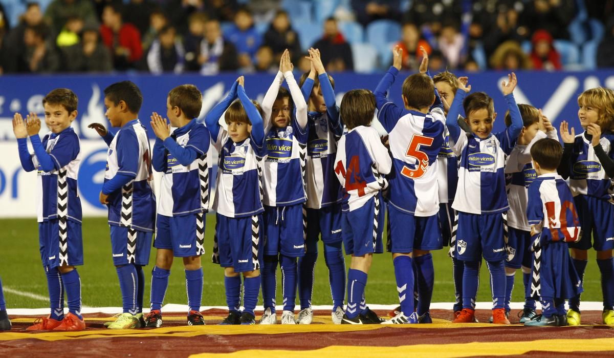 El Ebro se bate contra el Valencia en un partido de Copa de Rey