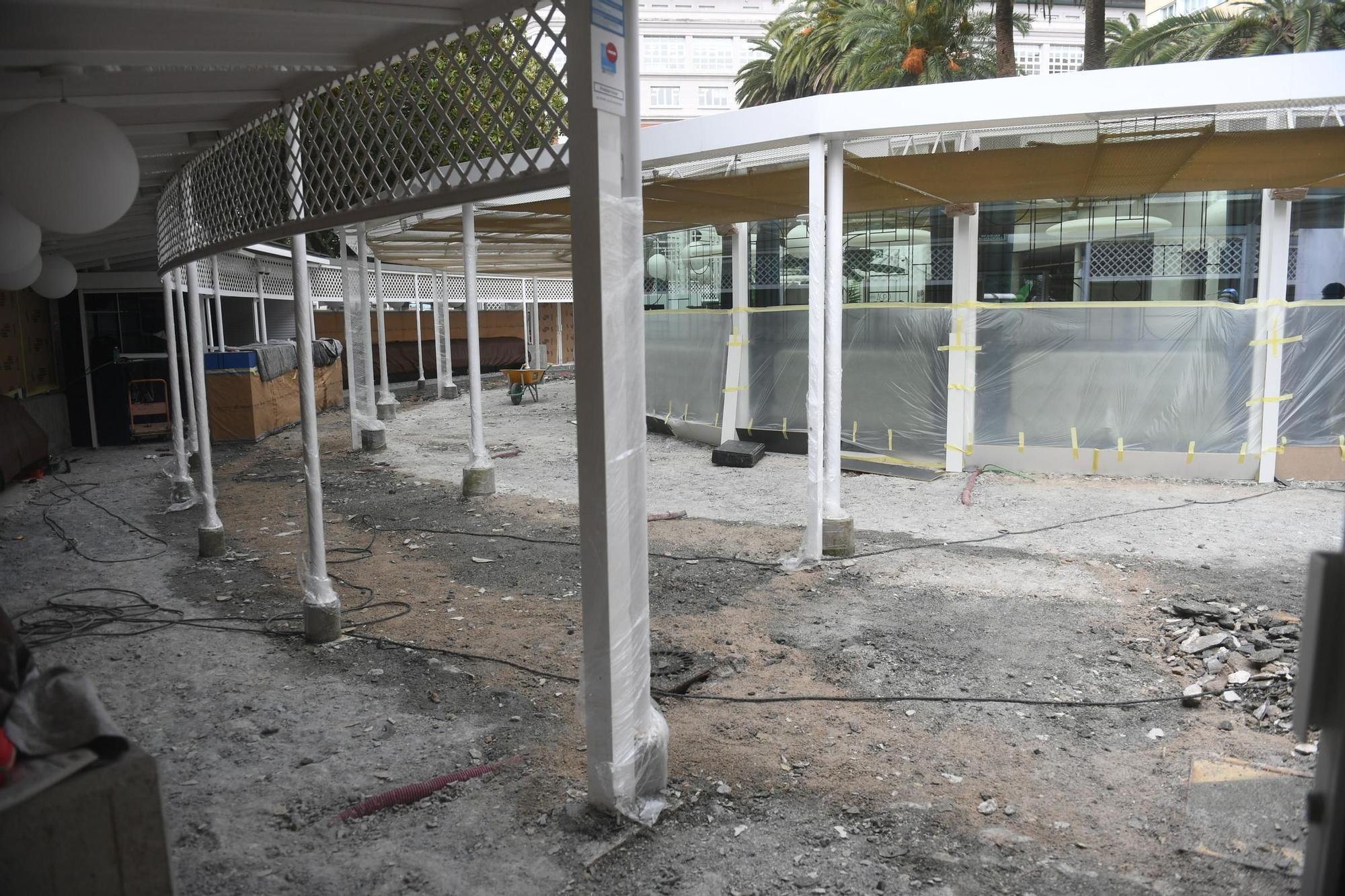 El Copacabana, cerrado por obras en el pavimento hasta Semana Santa