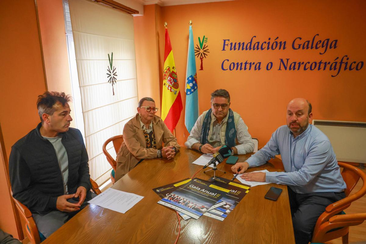 Desde la izquierda, Manoele de Felisa, Sofía Beiras, Manuel Couceiro y Fernando Alonso.