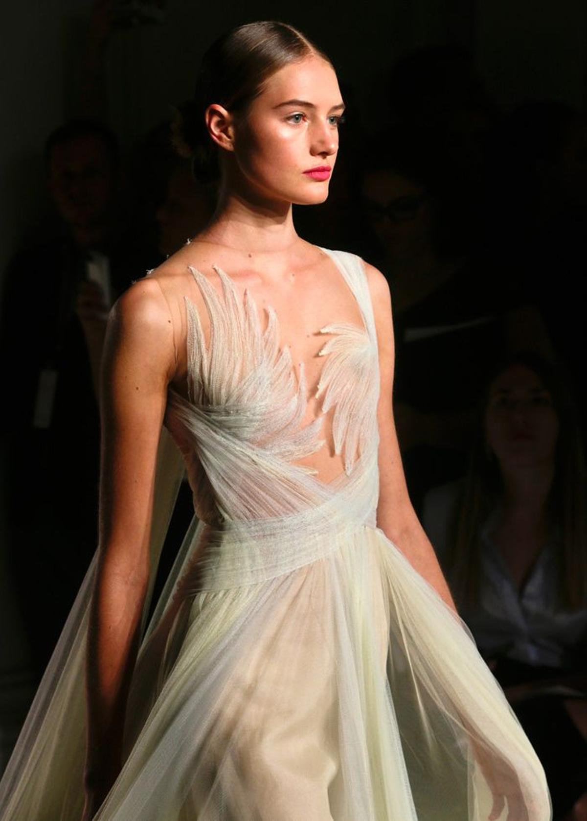 Nueva York Fashion Week: Marchesa, puro romanticismo