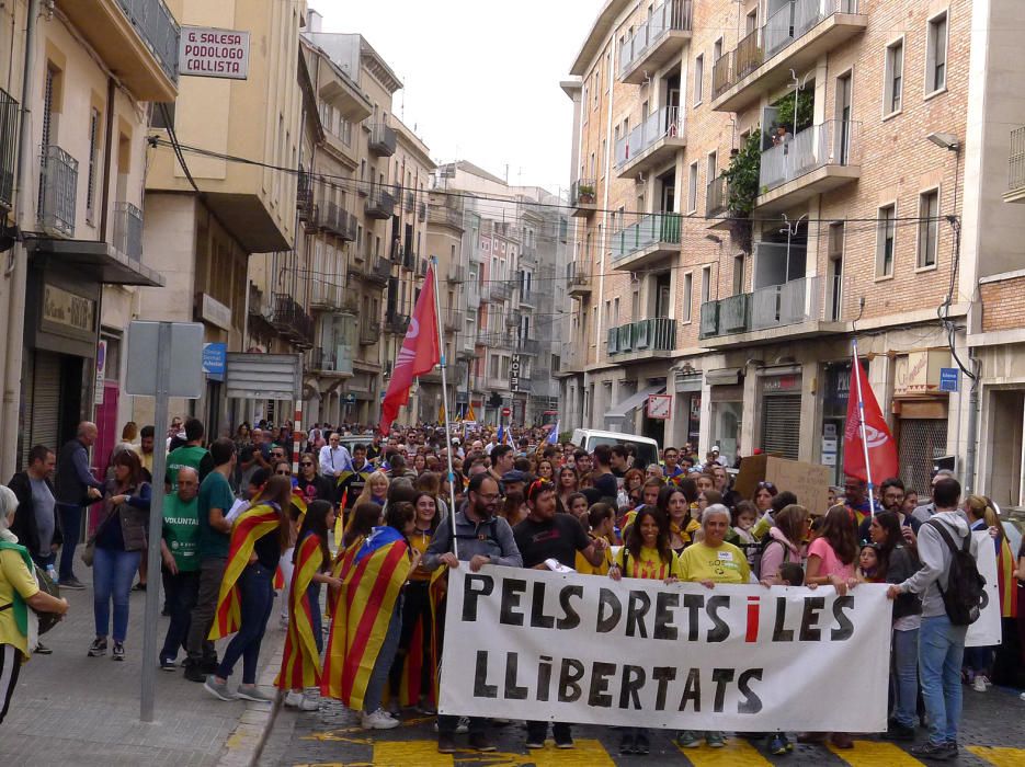 Tractorada i concentració a Figueres