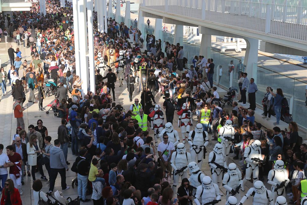 Tercer desfile de la Legión 501 por Málaga