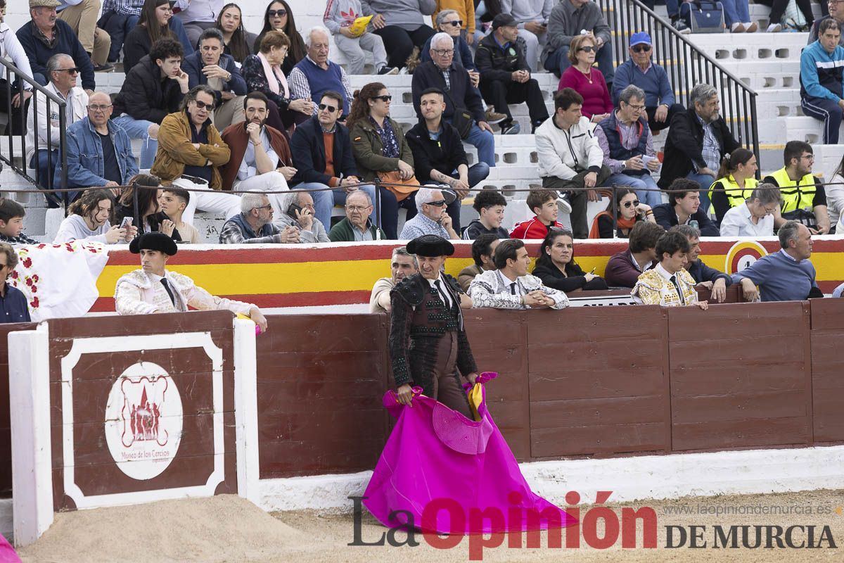 El torero de Cehegín, Antonio Puerta, en la corrida clasificatoria de la Copa Chenel de Madrid