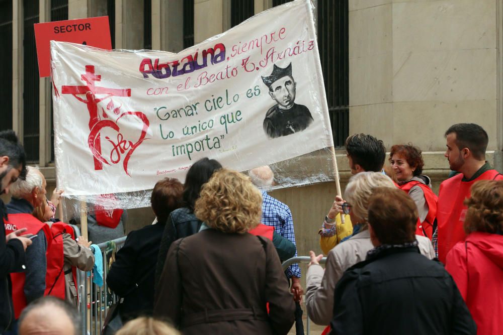 Beatificación del Padre Arnaiz en Málaga