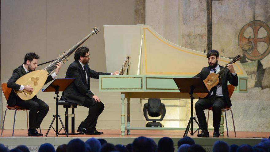 Forma Antiqva, durante un concierto en el Festival de la Primavera de Praga.