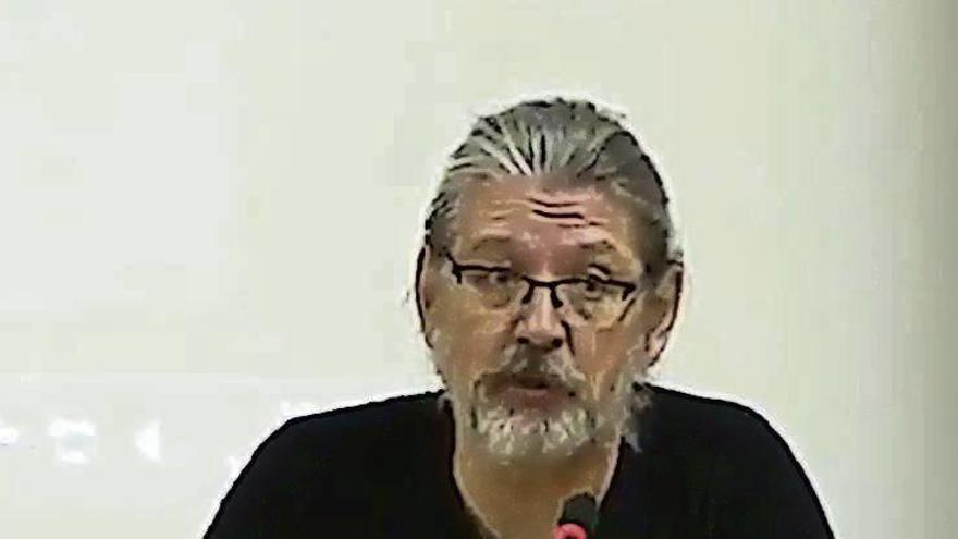 El interventor de Zamora en la conferencia en Cartagena.